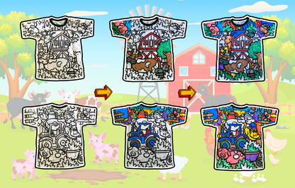 The Farm Doodlekids t-shirt